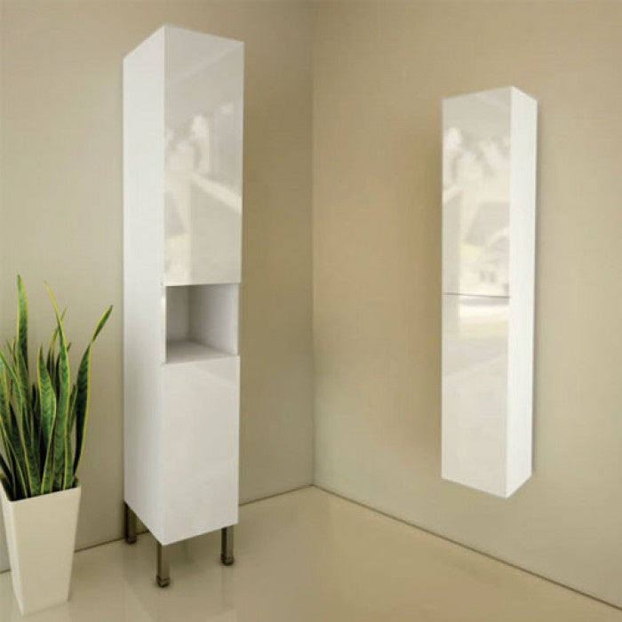 Шкаф колони за баня бял висок шкаф колона с огледална врата, мебели за баня, шкаф за баня, мивка за баня, аксесоари за баня
