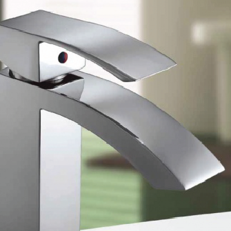 Смесители за баня - модерен хромиран смесител за мивка за баня, аксесоари за баня, смесител за мивка, душ система, идеи за баня