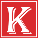 Alt Tag: KERANOVA | Магазин за бани - логотип с червена рамка и стилна буква K, мивки за баня, смесители, душ кабини