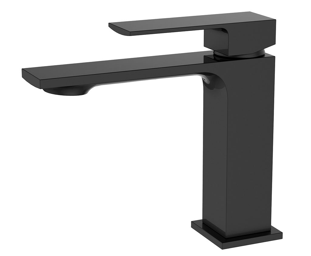 Смесител за мивка Bold Matt Black - Aquagrif черен мат стоящ еднорычажен за баня онлайн магазин KERANOVA