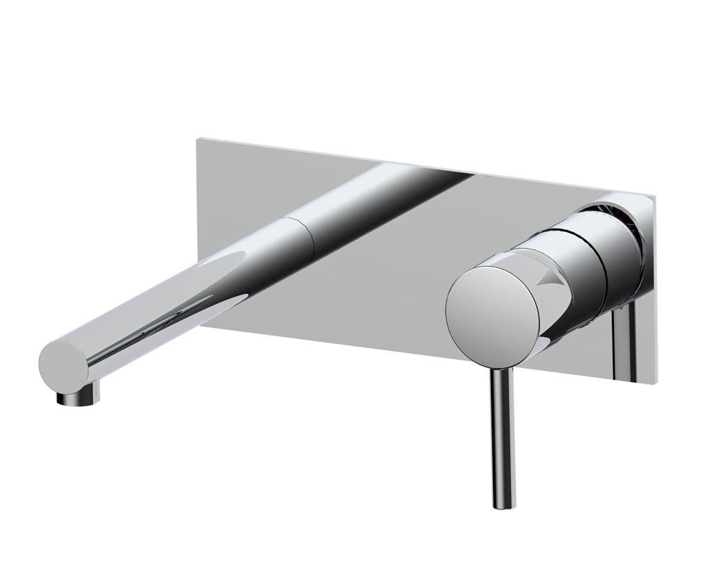 Стенен смесител за мивка Stick One - Aquagrif хром, без изпразнител, онлайн магазин за обзавеждане за бани KERANOVA