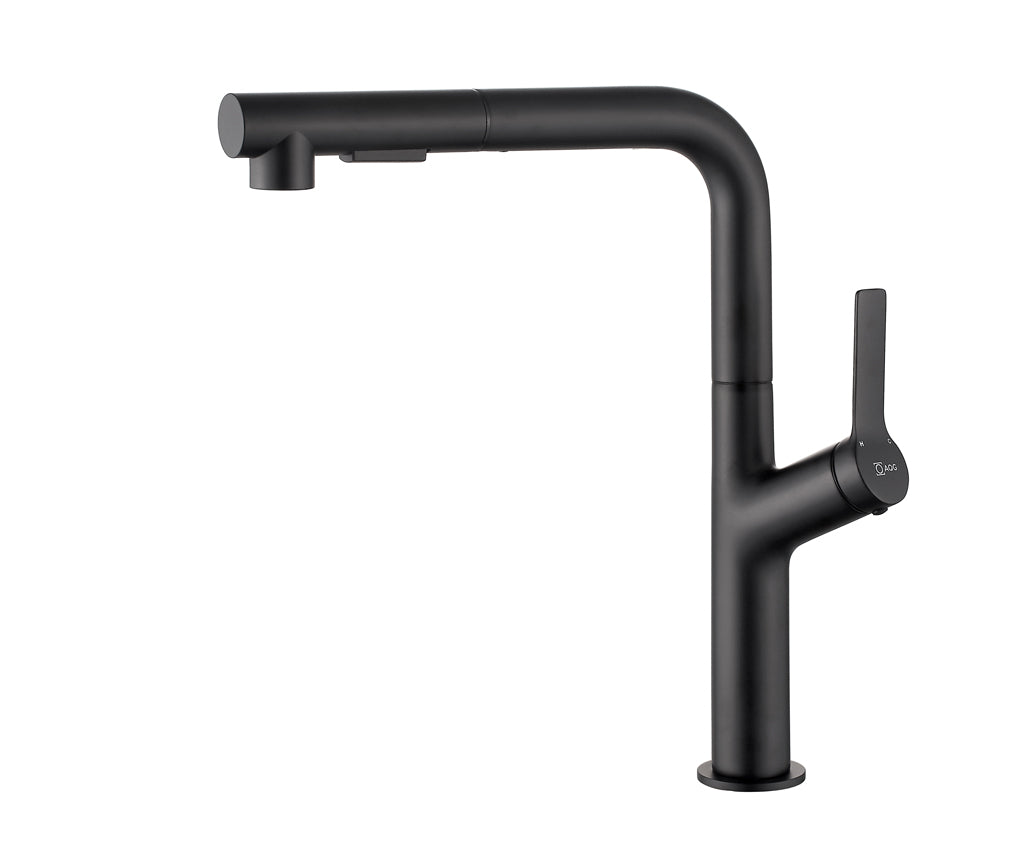 Кухненски смесител Kyra Pro Black Matt - Aquagrif