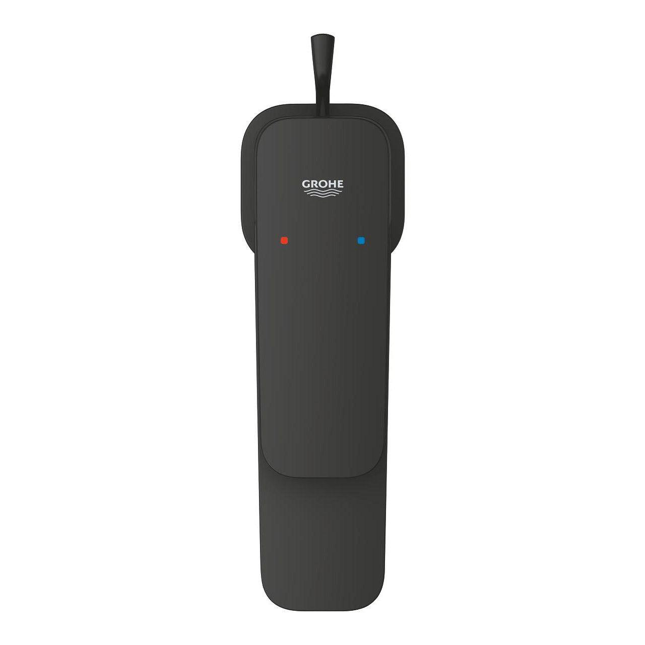 Смесител за мивка Grohe Cubeo Matt Black S-size – матов черен едноръкохватков смесител за умивалник, KERANOVA онлайн магазин
