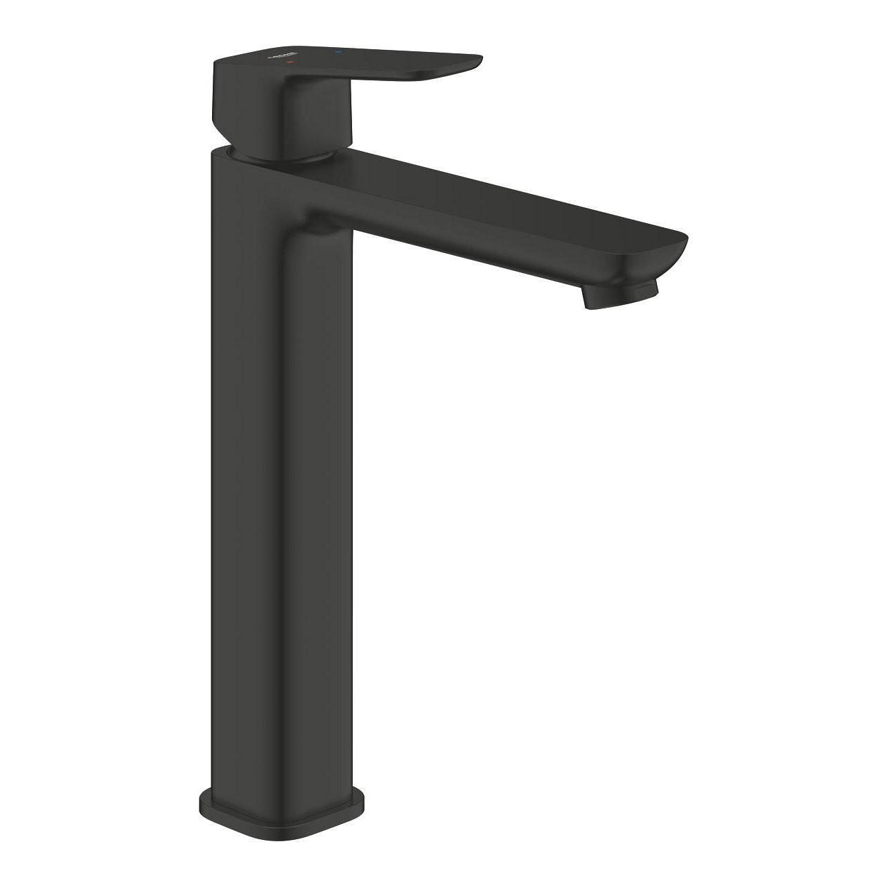 Смесител за мивка Grohe Cubeo Matt Black XL-size - Matt black XL смесител за умивалник, високо тяло, GROHE SilkMove, KERANOVA