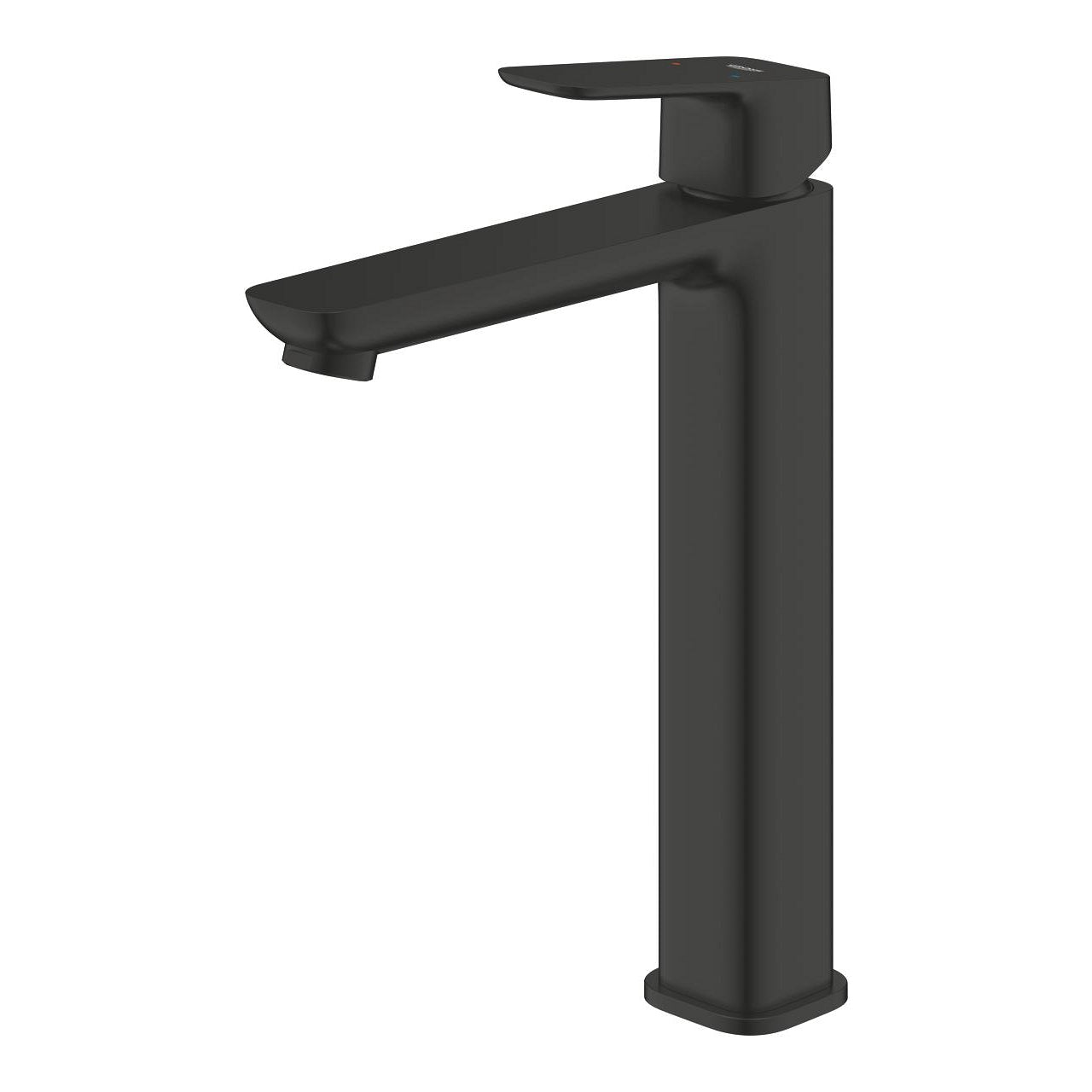 Смесител за мивка Grohe Cubeo Matt Black XL-size в матово черно, високо тяло за стоящи мивки, KERANOVA онлайн магазин