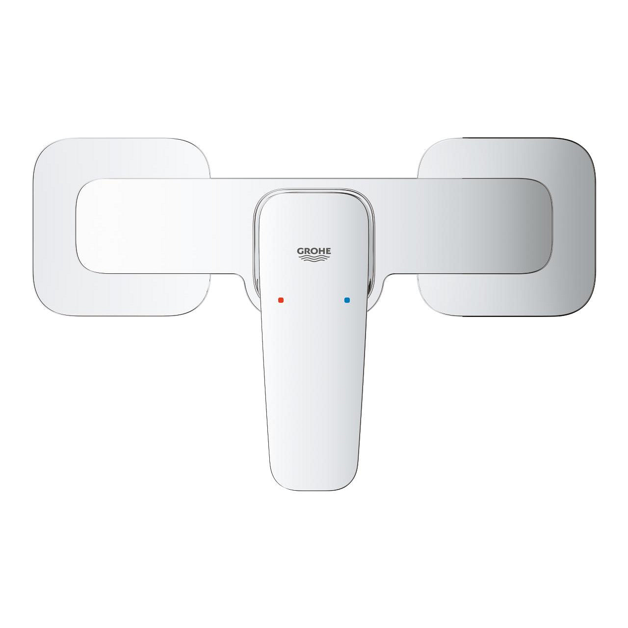 Стенен смесител за душ Grohe Cubeo - хромиран едноръкохватков смесител за душ, KERANOVA онлайн магазин