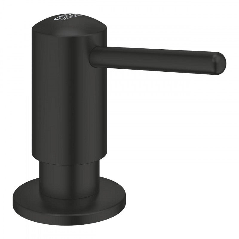 Дозатор за сапун Grohe Contemporary Matt Black - матово черен 500ml, прахово покритие, онлайн магазин за обзавеждане за бани KERANOVA