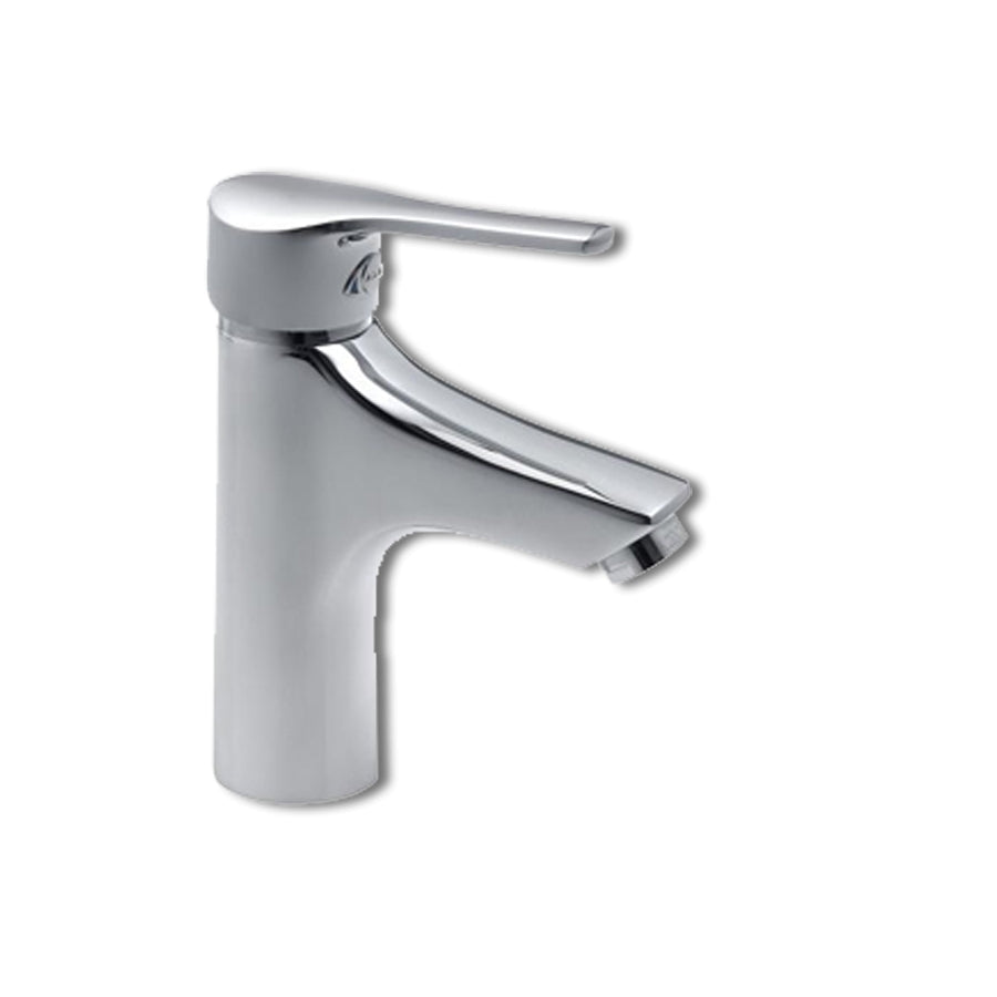 Смесител за умивалник - серия VERA хром, дължина чучур 97 мм, подвижен аератор, онлайн магазин KERANOVA