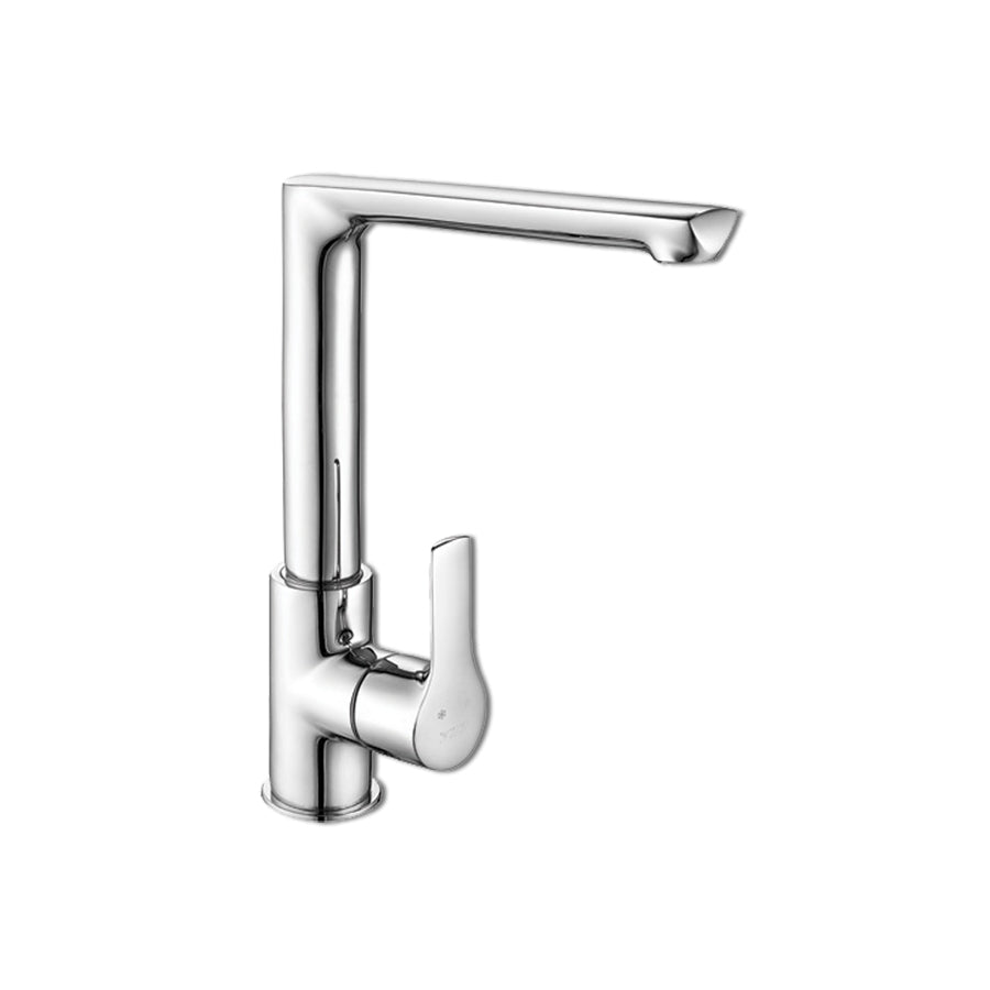 Смесител за кухненска мивка - серия LUNA хромиран, чучур 191 мм, височина 278 мм, онлайн магазин KERANOVA