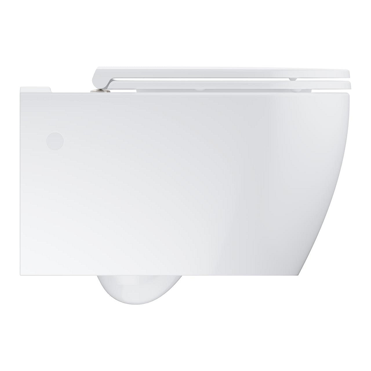 Rimless конзолна тоалетна Grohe Bau Ceramic бяла стенна тоалетна с капак Quick Release за баня KERANOVA