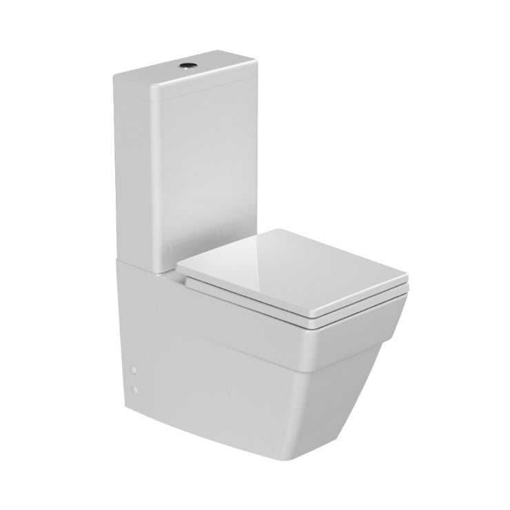 Моноблок Mona Turkuaz бяло моноблок тоалетно с долно водоподаване и забавено падане на капака - онлайн магазин KERANOVA