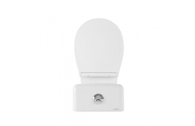 Rimless моноблок Sanproject Rimflush Sandindusa тоалетна чиния с долно водоподаване и ултратънка седалка – онлайн магазин KERANOVA