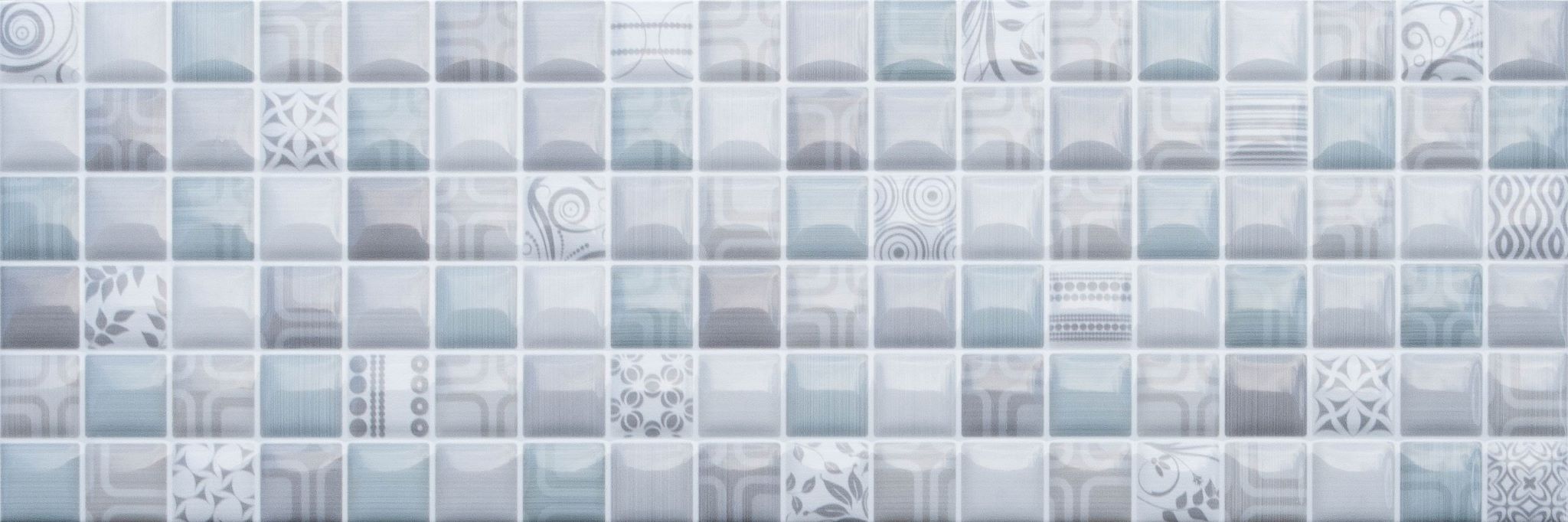 M. Gala Grey 20x60 плочка мозайка в светлосиви тонове за баня от онлайн магазин за обзавеждане KERANOVA