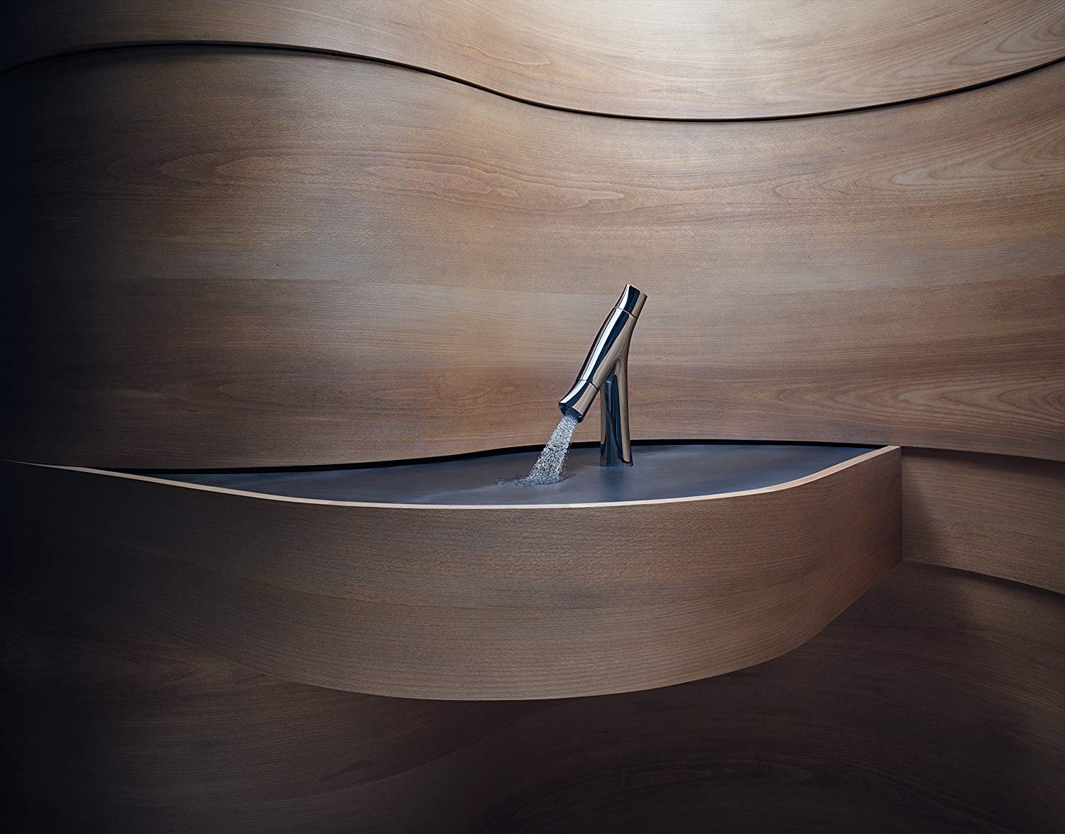 Смесител за мивка Axor Starck Organic хром, две ръкохватки, въртящ се аератор, pop-up сифон – онлайн магазин KERANOVA