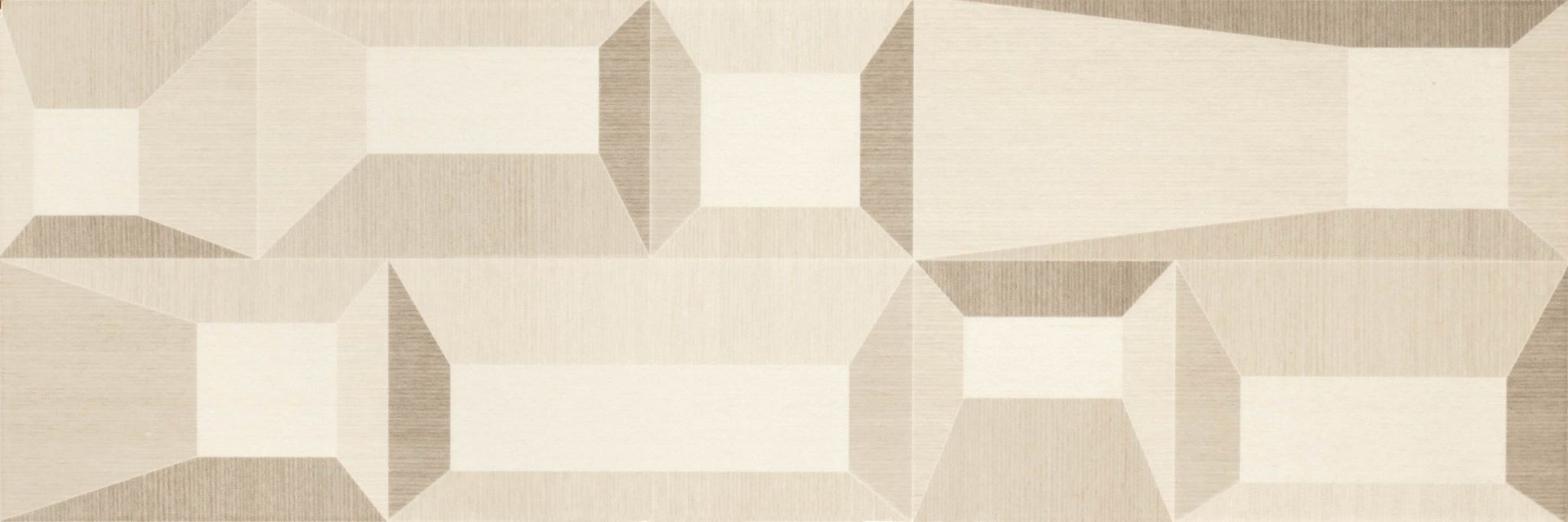 Керамична плочка Ducat Taupe 20x60 декоративен геометричен дизайн за баня от KERANOVA онлайн магазин