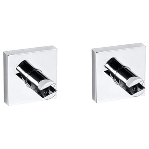 132102112 държачи за полица, без стъкло - хромирани квадратни стенни държачи за стъклена полица от онлайн магазин за обзавеждане за бани KERANOVA