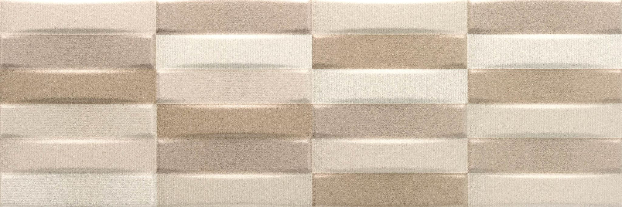 M. Cromatt Beige 20x60 релефен керамичен плочки за баня, нюанси бежово, онлайн магазин за обзавеждане KERANOVA