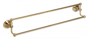 144104237 двоен държач за кърпи 66,5 см. - златист двоен държач за кърпи от KERANOVA онлайн магазин за обзавеждане за бани
