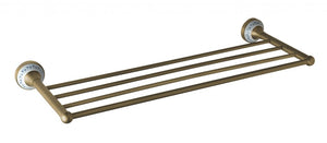 144702187 скара за кърпи 60 см. Kera - онлайн магазин за обзавеждане за бани KERANOVA, метална златиста релса за кърпи