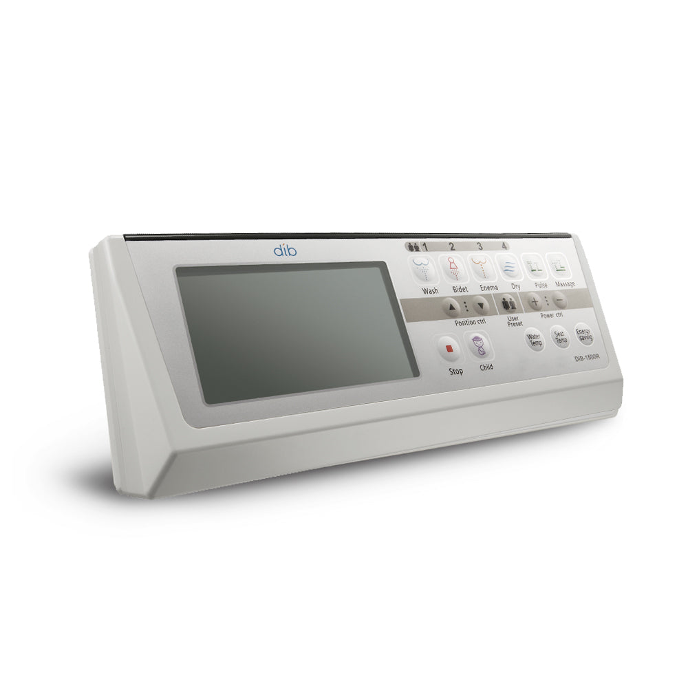 Електронно биде Daewon DIB C850R - контролен панел с дисплей и мултифункционални бутони за онлайн магазин KERANOVA