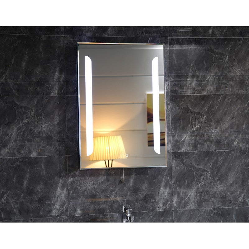Огледало с осветление 1591 50х70 см. - LED баня 6500K, Touch Screen, онлайн магазин KERANOVA