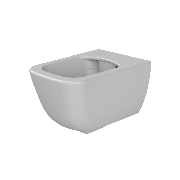 Конзолна тоалетна Aqua Rimless - опция биде, окачена порцеланова тоалетна без ръб, KERANOVA онлайн магазин