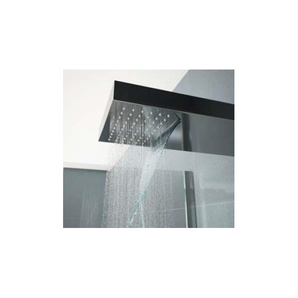 Душ панел DUPLO - Salgar, мултифункционална стоманена душ колона с дъждовен стационарен пита и ръчен душ, KERANOVA