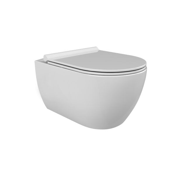 Конзолна тоалетна City Rimless Turkuaz - опция биде, окачена порцеланова тоалетна Rimless за онлайн магазин KERANOVA