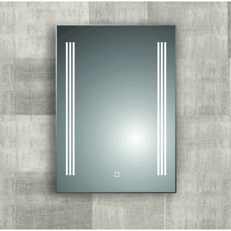 Огледало с осветление Трейси 50х70 см. за баня с вградено LED осветление, LMTouch бутон, 6500K, онлайн магазин KERANOVA