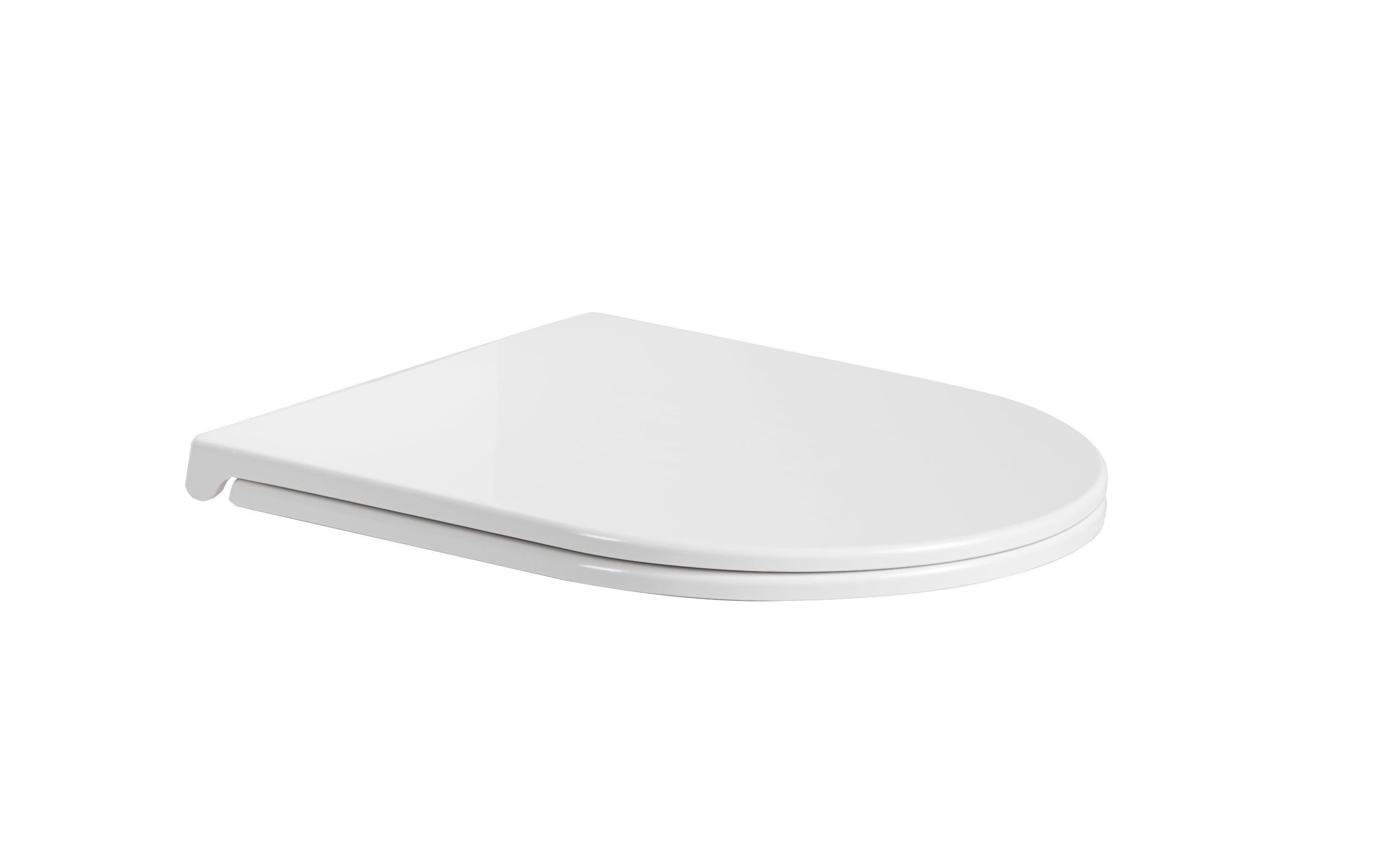 Конзолна тоалетна Magenta White Matt Rimless 48,5 см. - Becrisa - бял мат ултратънка седалка със забавено падане онлайн магазин за обзавеждане за бани KERANOVA