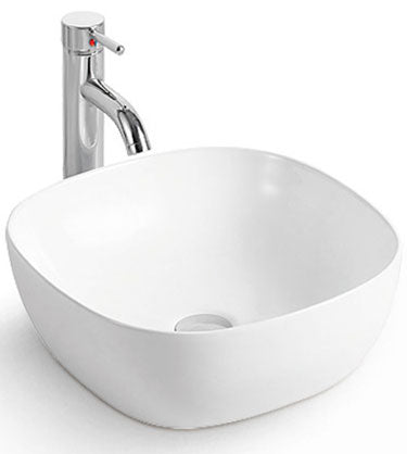 Купа LT-2184 37.5x37.5 тънкостенна мивка за монтаж върху плот – онлайн магазин за обзавеждане за бани KERANOVA