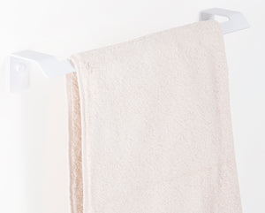 2318-MW Хавлийник 45 см. бял метален държач за хавлия в онлайн магазин за обзавеждане за бани KERANOVA