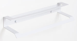 2323-MW Двоен хавлийник 37 см. бял метален двоен държач за кърпи, онлайн магазин за обзавеждане за бани KERANOVA