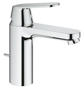 Смесител за мивка Eurosmart Cosmopolitan M-size – хромиран едноръкохватков смесител GROHE EcoJoy, средна височина, метална ръкохватка, KERANOVA онлайн магазин