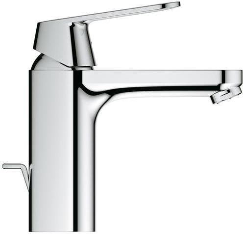 Смесител за мивка Eurosmart Cosmopolitan M-size хром, едноръкохватков Grohe с EcoJoy аератор за онлайн магазин KERANOVA
