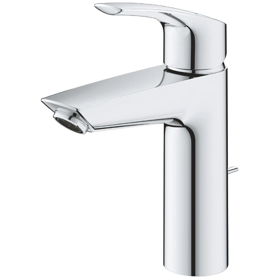 Смесител за мивка Eurosmart M-size - хром, Grohe Eurosmart M-size 23322003M с EcoJoy 5,7 l/min, метална ръкохватка, онлайн магазин KERANOVA