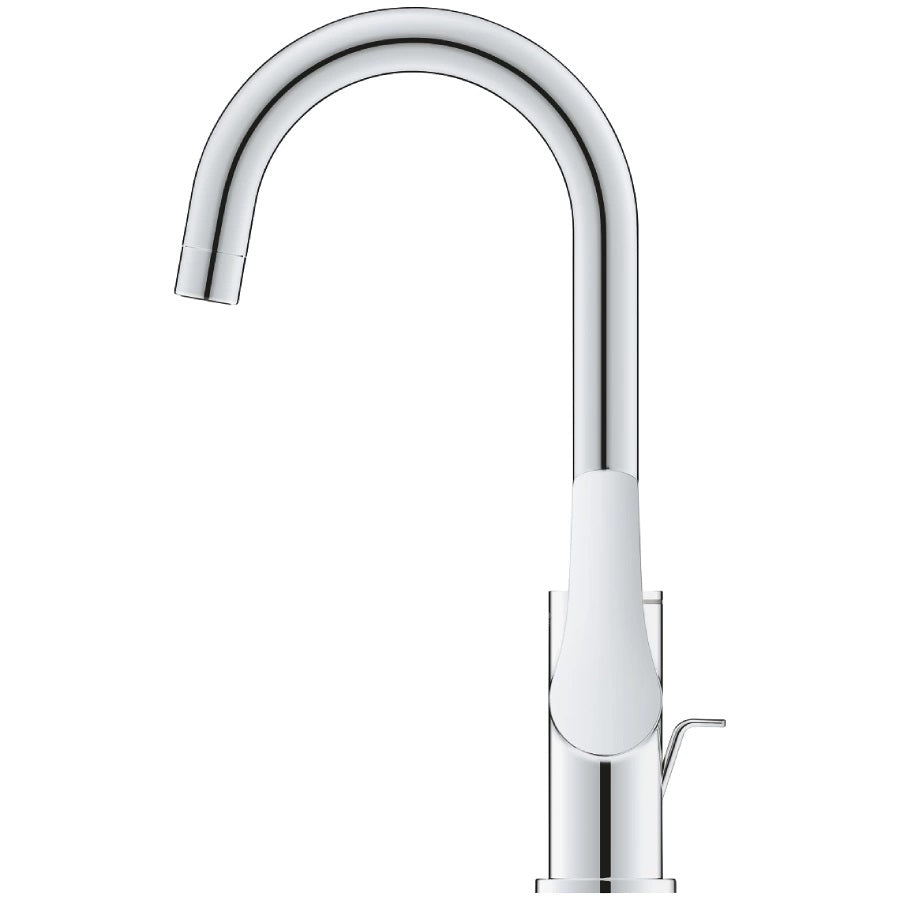 Смесител за мивка Eurosmart L-size Grohe, метална ръкохватка, GROHE EcoJoy 5,7 l/min с въртящ се чучур — KERANOVA онлайн магазин