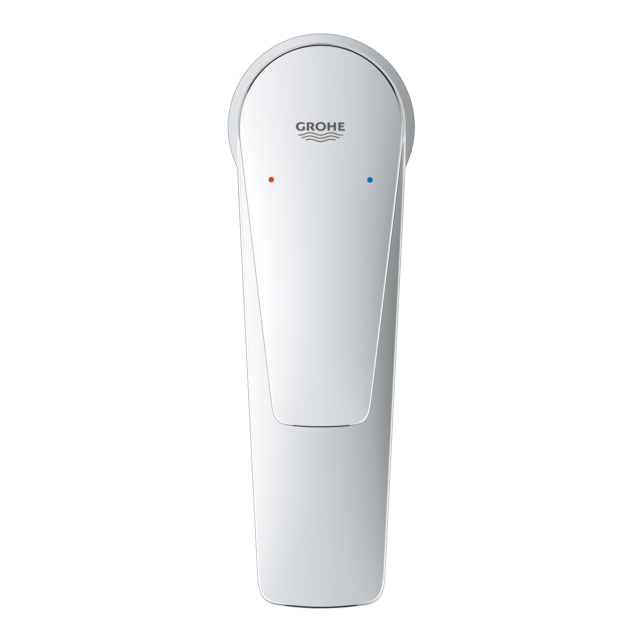 Alt Tag: Смесител за мивка Grohe BauEdge XL-size бял хром, метална ръкохватка, GROHE StarLight, EcoJoy 5.7 l/min – KERANOVA
