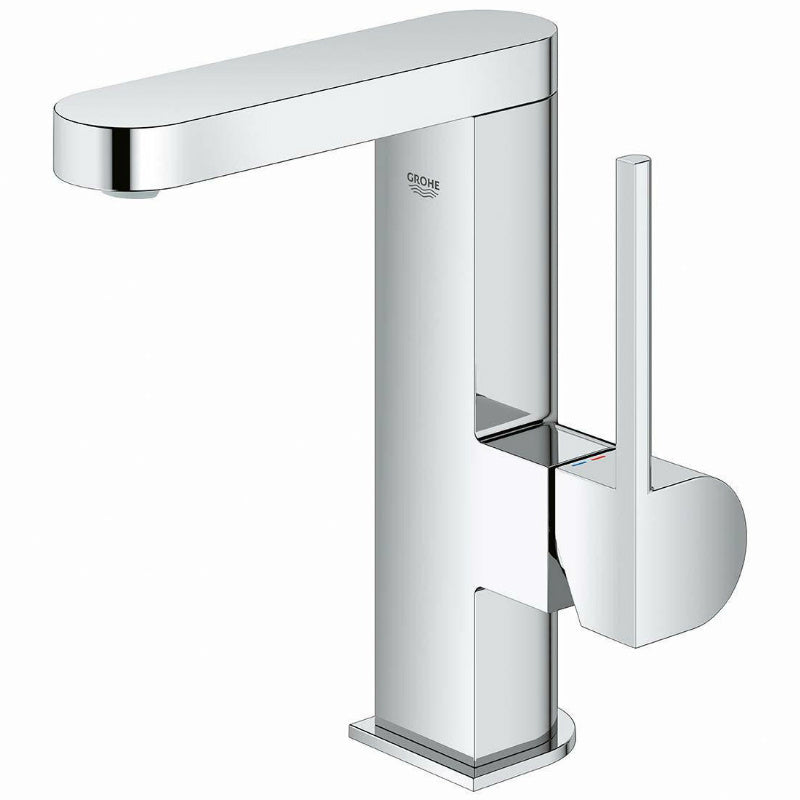 Смесител за мивка Grohe Plus M-size хром, M размер с единична дръжка, EcoJoy аератор 5.7л/мин — KERANOVA онлайн магазин