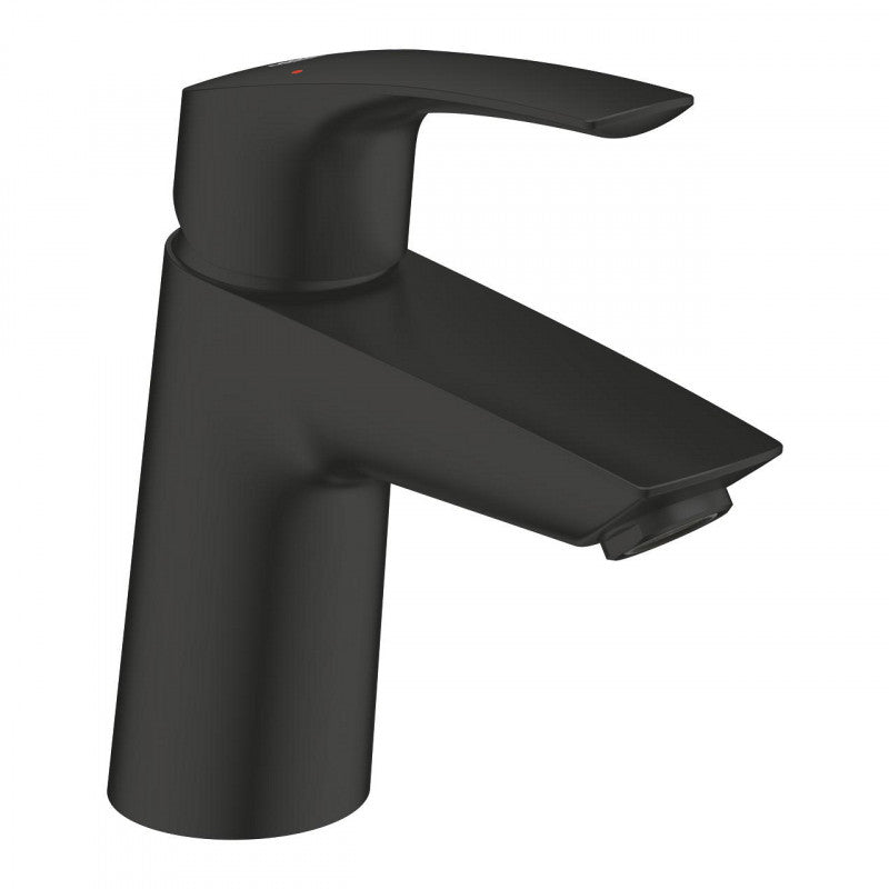 Alt Tag: Смесител за мивка Eurosmart New Matt Black S-size - матов черен смесител за мивка, GROHE SilkMove, водоспестяващ, KERANOVA онлайн магазин