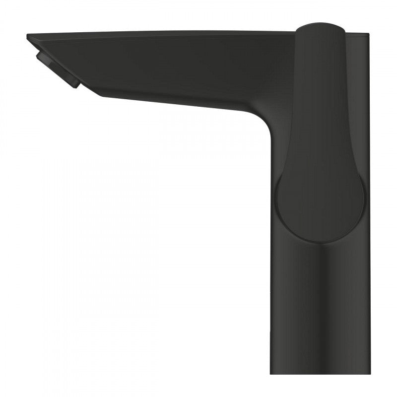 Смесител за мивка с фотоклетка Grohe Eurosmart Matt Black за баня, матово черно, безконтактно и ръчно управление - KERANOVA онлайн магазин