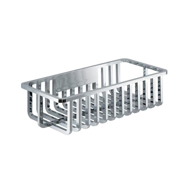 G-Tiberio етажерка 24 см. от термосмола, хромирана баня - онлайн магазин за обзавеждане KERANOVA