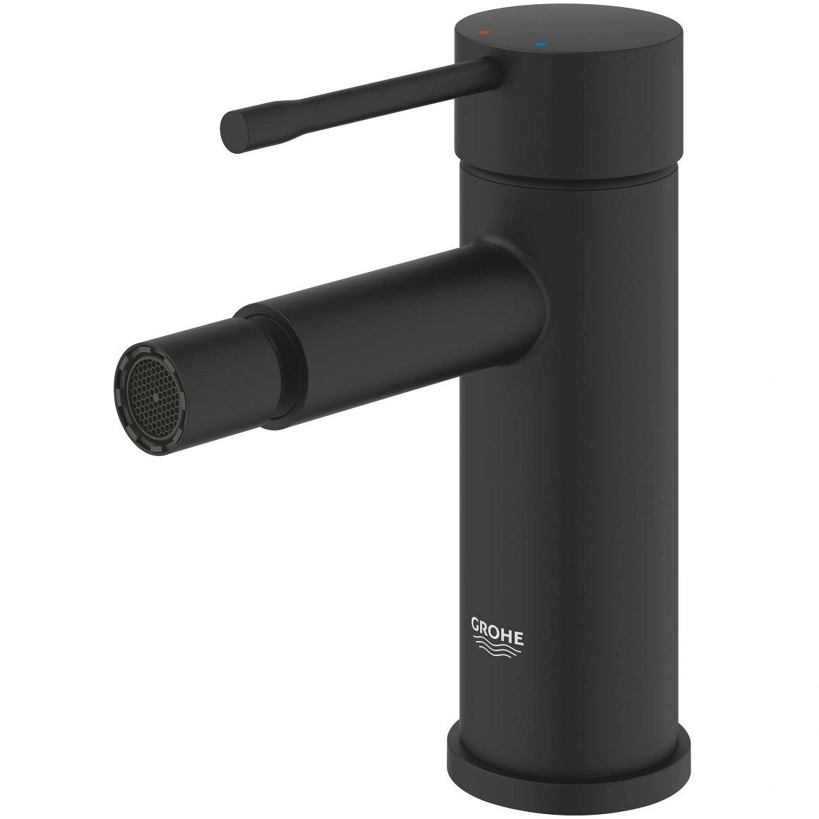 Смесител за биде Grohe Essence Phantom Black - едноръкохватков матов черен смесител за биде, KERANOVA онлайн магазин