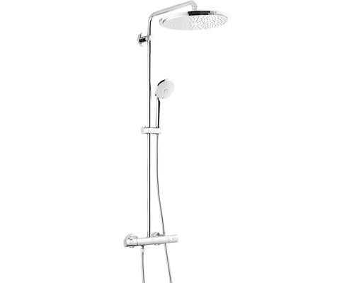 Душ система Euphoria XXL 310 - хром термостатен комплект с Rain Shower 310 и ръчен душ за онлайн магазин KERANOVA