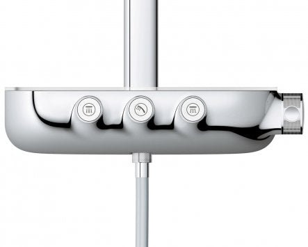 Rainshower System SmartControl 360 DUO хром термостатичен контрол с бутони за режими за онлайн магазин KERANOVA