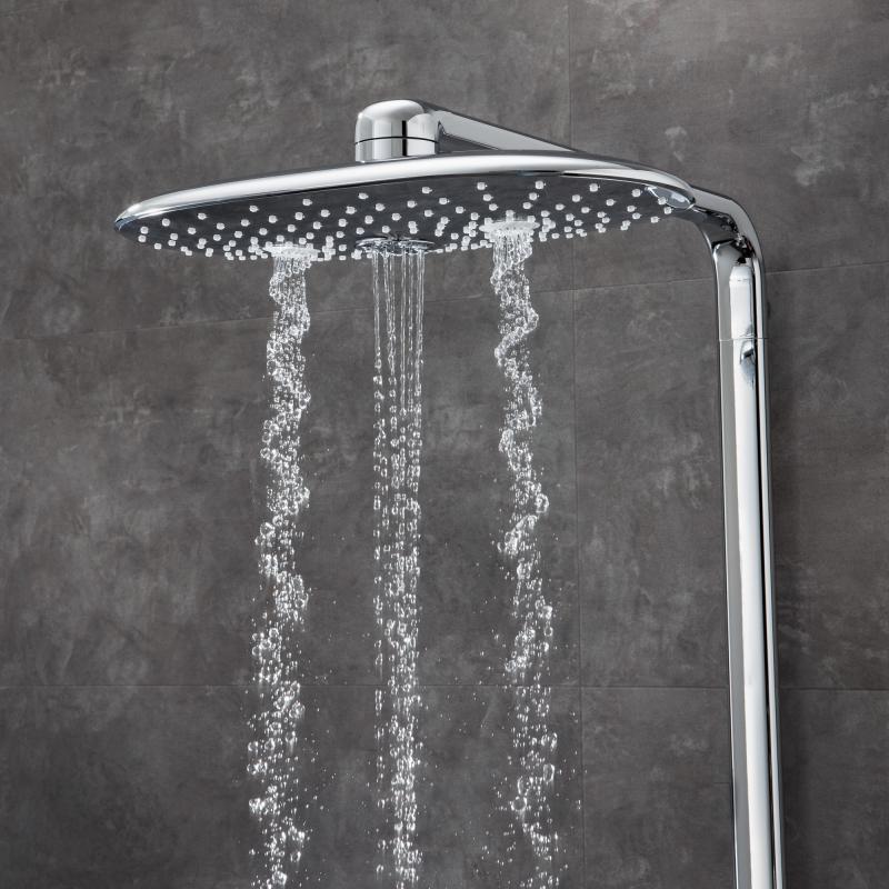 Rainshower System SmartControl 360 DUO хромирана душ система с термостат и два режима на струя за онлайн магазин KERANOVA