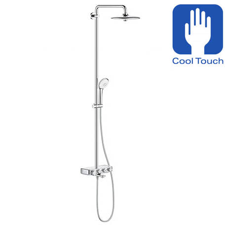 Душ система с чучур Grohe Smartcontrol Euphoria 260 - душ колона, термостатен смесител, душ пита 260мм, онлайн магазин KERANOVA