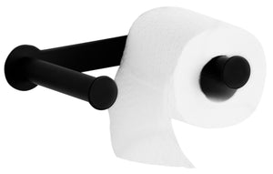 2681MB Двоен държач за тоалетна хартия черен матов, онлайн магазин за обзавеждане за бани KERANOVA