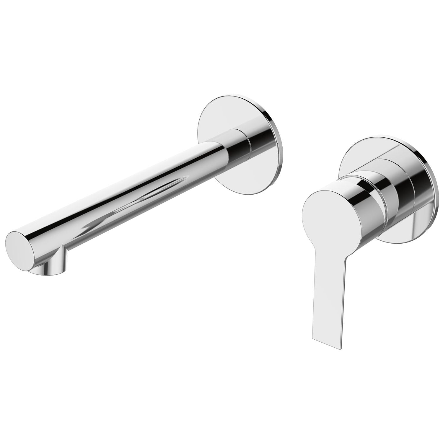 Вграден смесител за мивка Tati хром, комплект вътрешна и външна част за баня, онлайн магазин KERANOVA