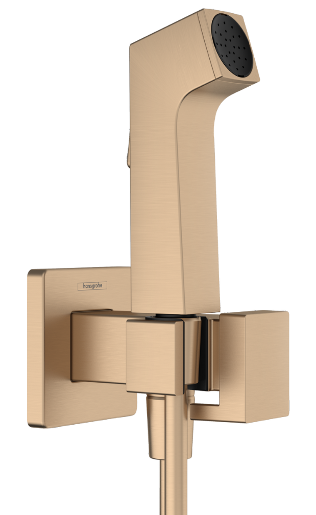 Хигиенен комплект HansGrohe E EcoSmart+ Brushed Bronze